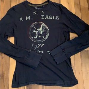 American Eagle navy sweater shirt